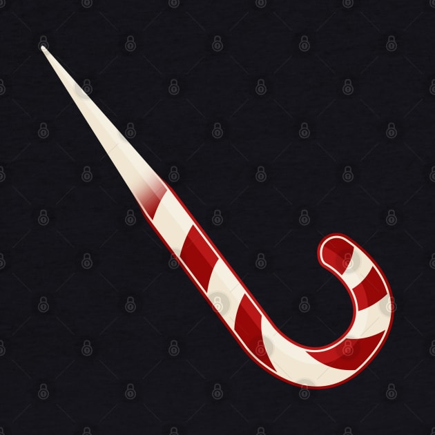Candy Cane Shiv Funny Christmas by TextTees